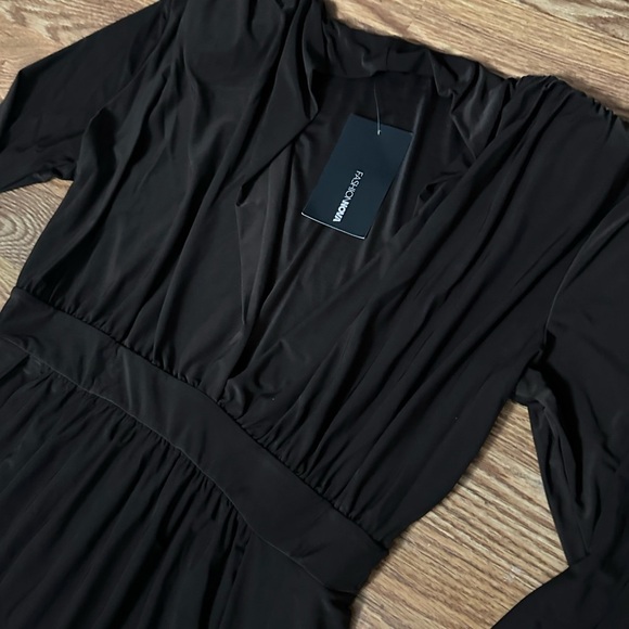 Fashion Nova Spree Dress Brown Size 1X - Picture 9 of 11